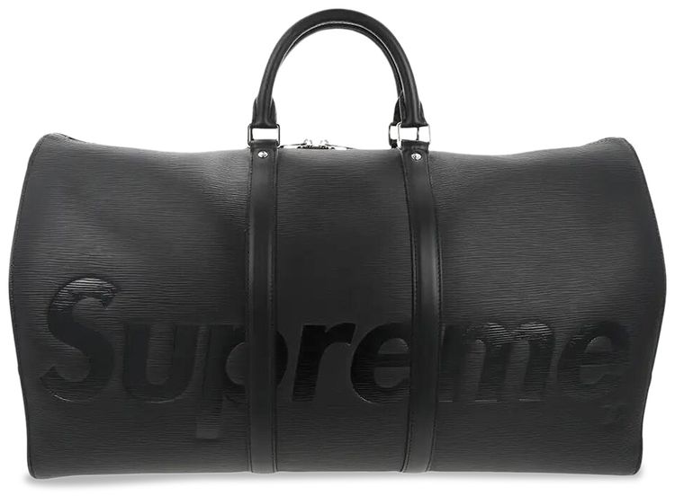 Louis Vuitton x Supreme Keepall Bandouliere Black