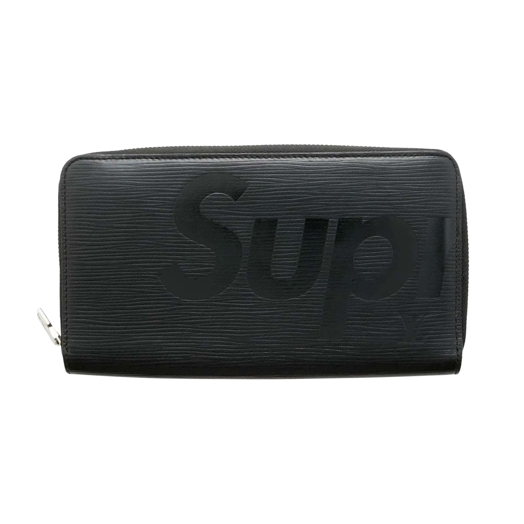 Buy Louis Vuitton x Supreme Zippy Organizer 'Black' - 00049