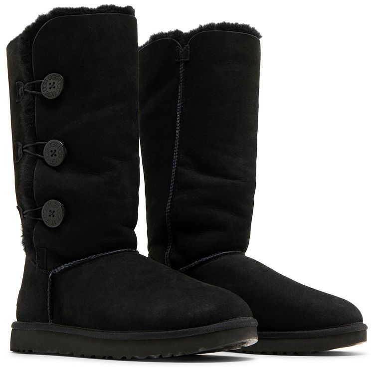 UGG Wmns Bailey Button Triplet 2 Boot Black