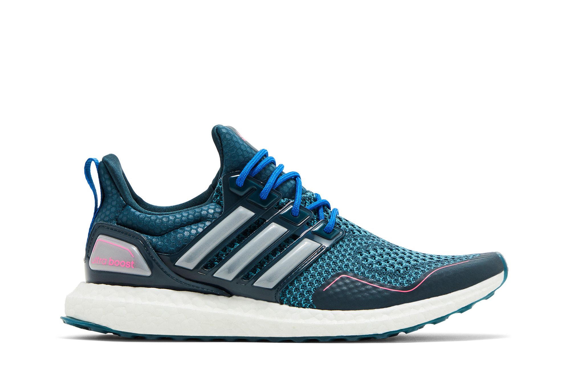 Pink and blue ultra boost discount