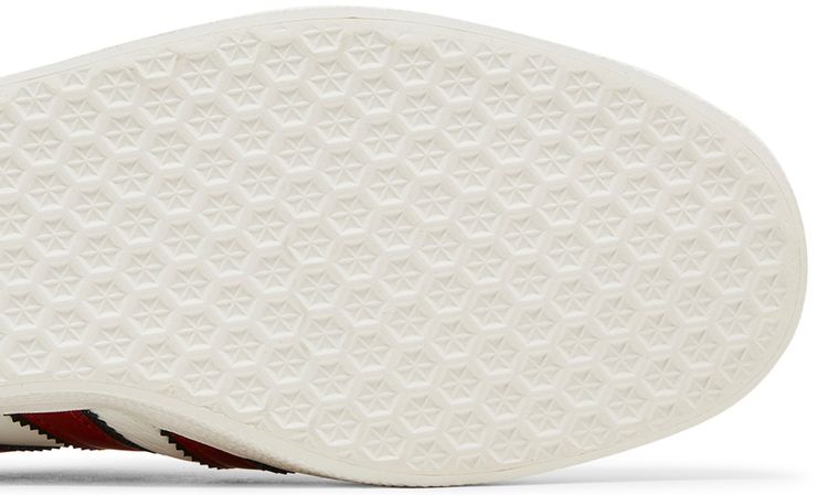 Adidas Gazelle White Scarlet Black