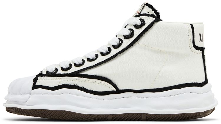 Maison Mihara Yasuhiro Blakey Overhanging Canvas High White