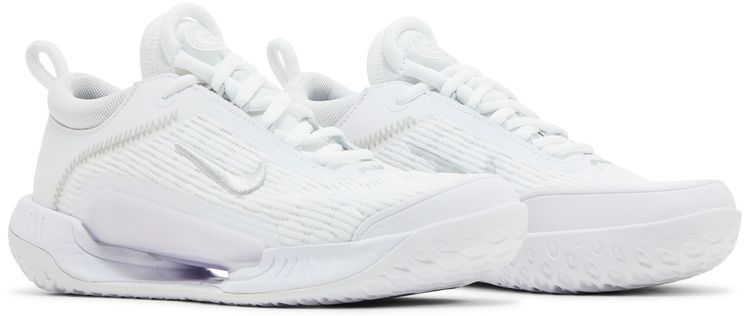 Wmns NikeCourt Zoom NXT White Metallic Silver