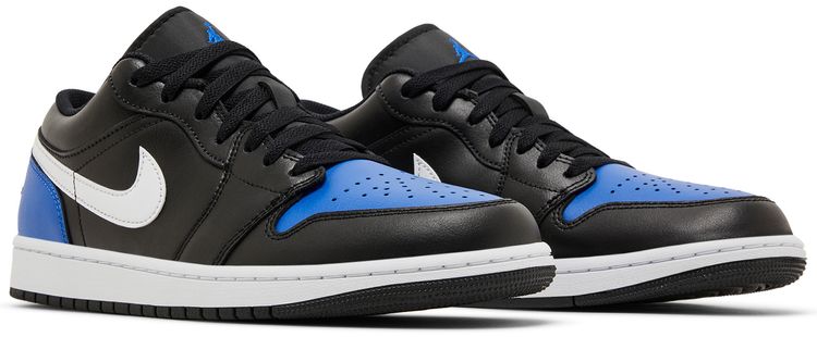 Air Jordan 1 Low Black Royal Toe