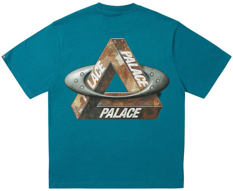 Palace x Oakley T Shirt Petrol