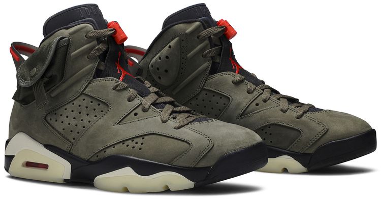 Travis Scott x Air Jordan 6 Retro Olive
