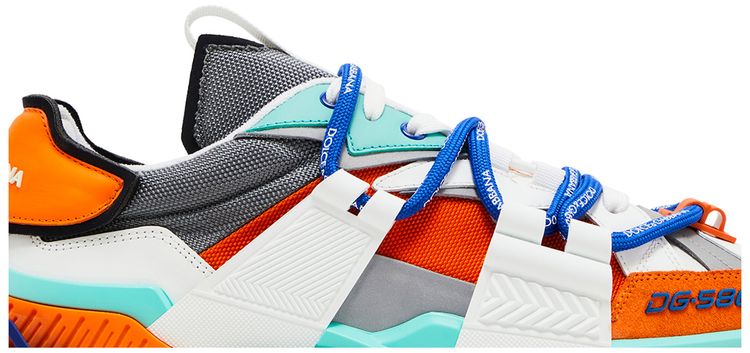 Dolce  Gabbana Space Sneaker Orange Aqua