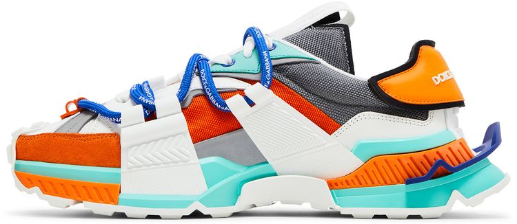 Dolce  Gabbana Space Sneaker Orange Aqua