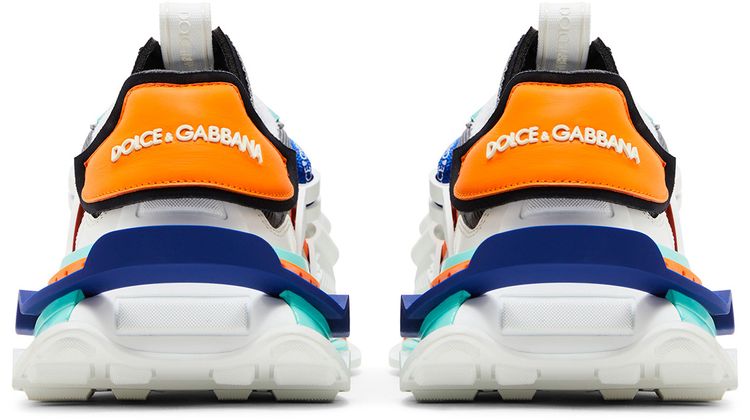 Dolce  Gabbana Space Sneaker Orange Aqua