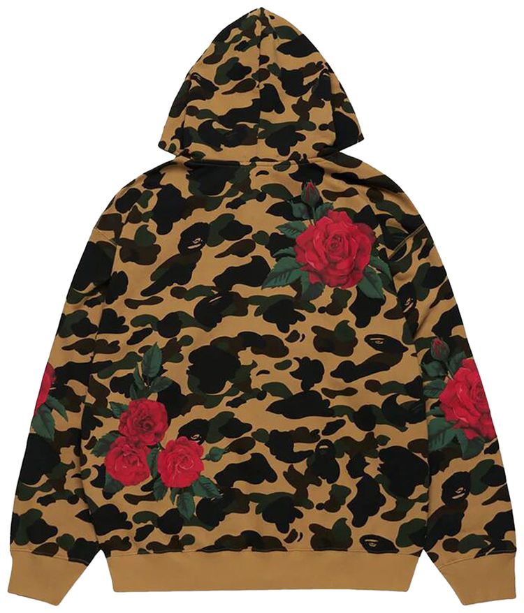 BAPE x Anti Social Social Club Full Zip Hoodie Yellow