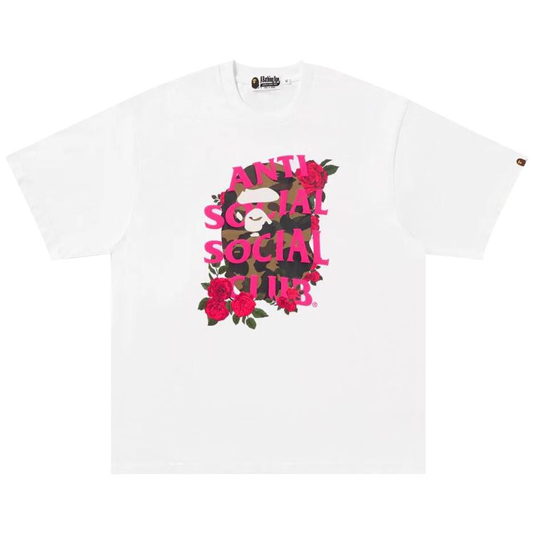BAPE x Anti Social Social Club Tee 1 White