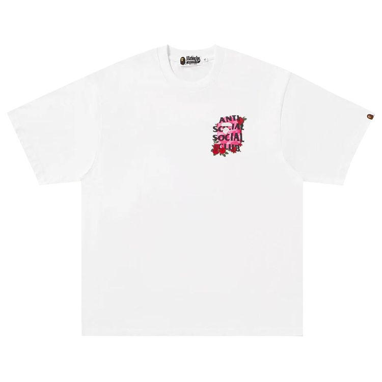 BAPE x Anti Social Social Club Tee 3 White