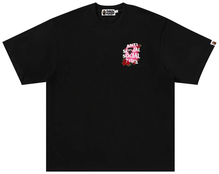 BAPE x Anti Social Social Club Tee 3 Black