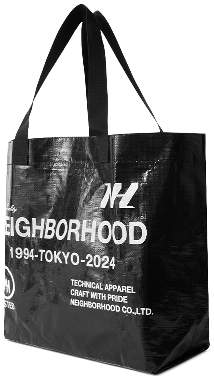 Neighborhood Logo Flexible Bag Black