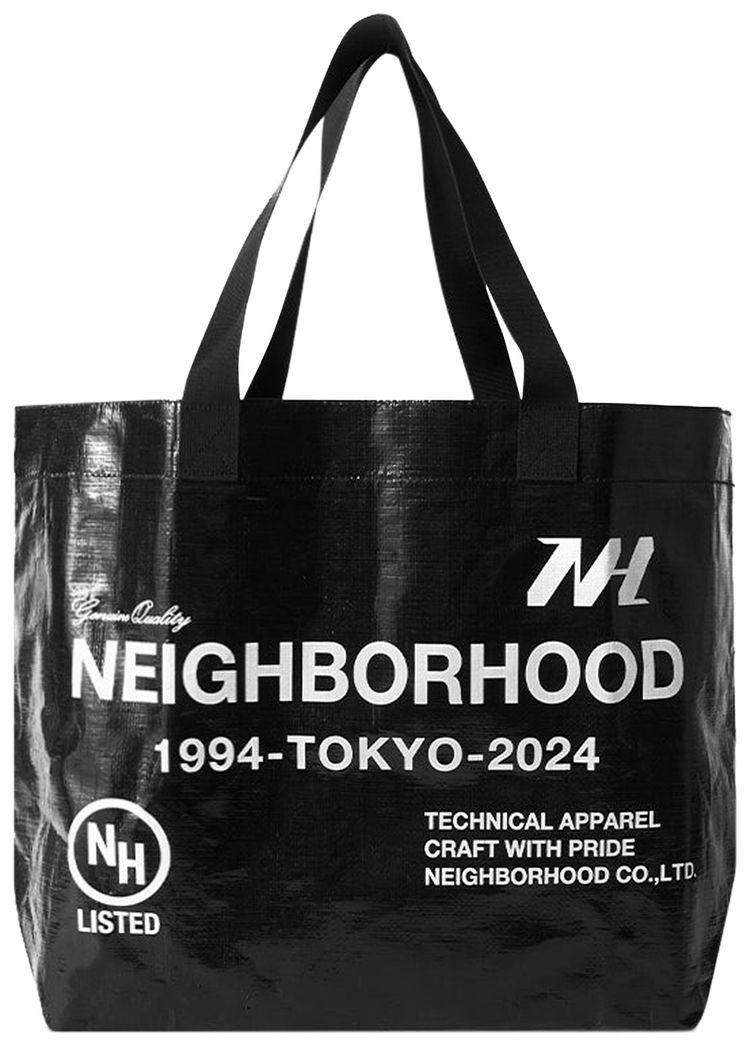 Neighborhood Logo Flexible Bag Black