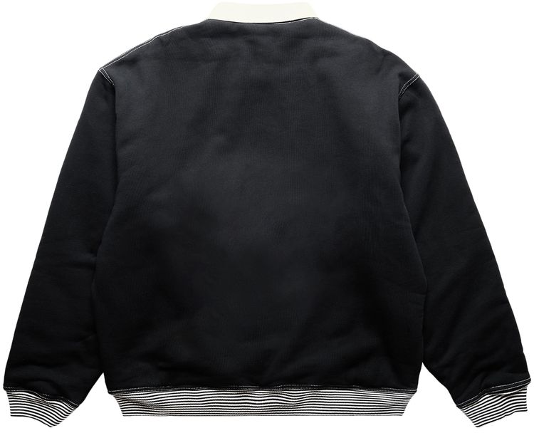 Martine Rose Polo Crewneck Black