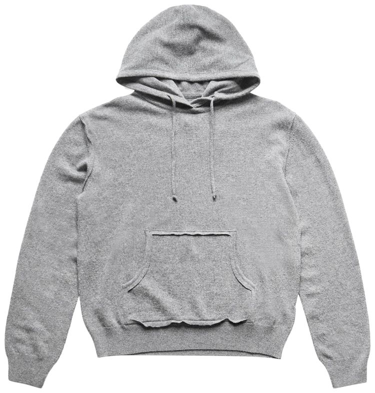 Maison Margiela Cashmere Blend Hoodie Medium Grey
