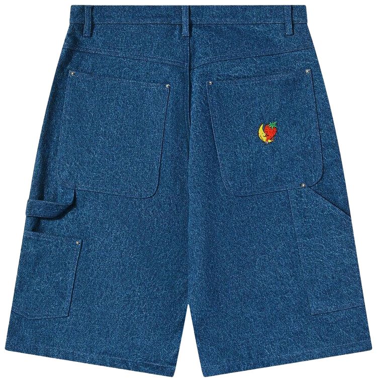 Sky High Farm Workwear Construction Graphic Logo Shorts Multicolor
