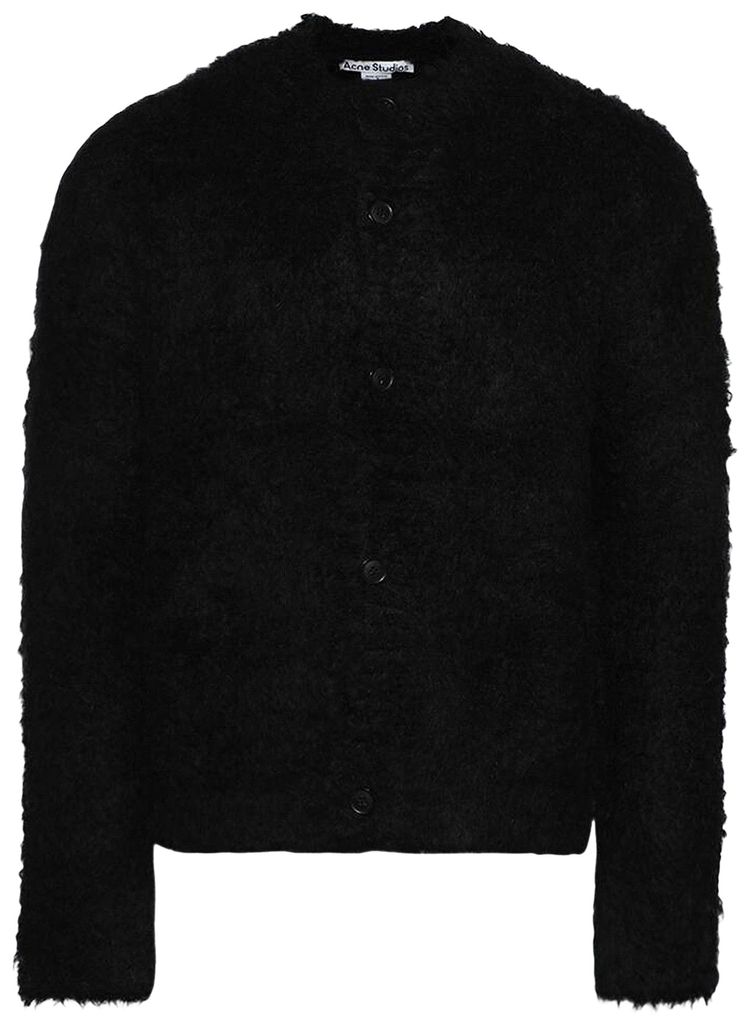 Acne Studios Alpaca Cardigan Black