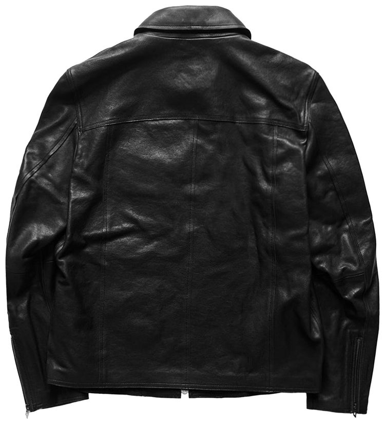 Diesel W Mag Synthetic Hair Hooded Jacket Black