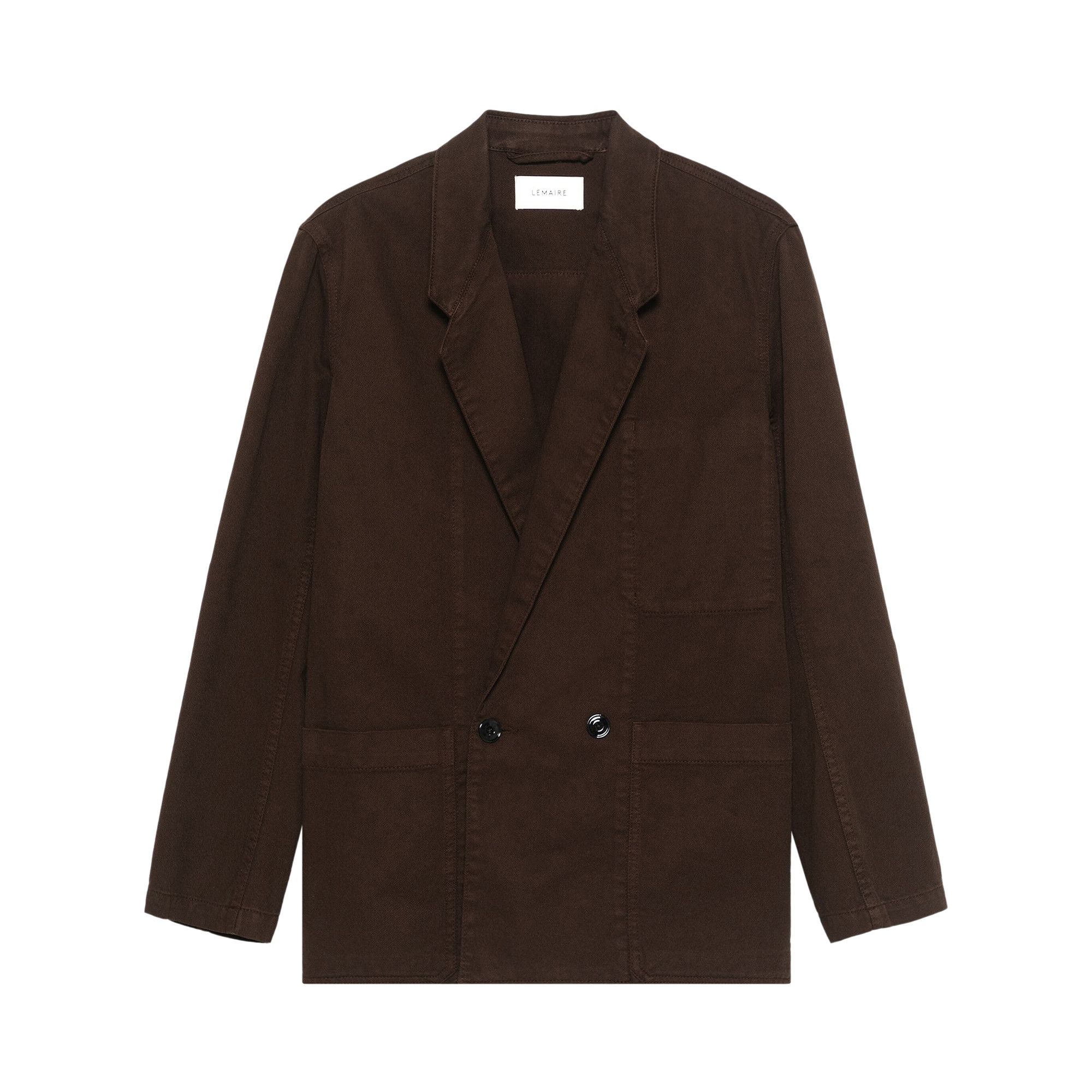 ジャケット・アウター LEMAIRE WORKWEAR BLAZER JA1062LD1002 Buy Lemaire Workwear Blazer 'Espresso' - JA1062 LD1002 BR495 | GOAT