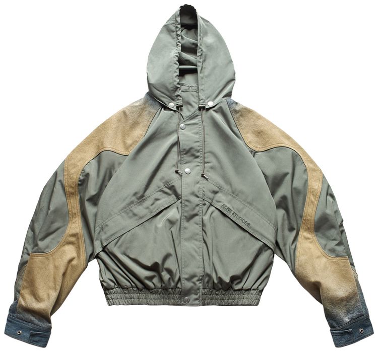 Acne Studios Windbreaker Jacket Green