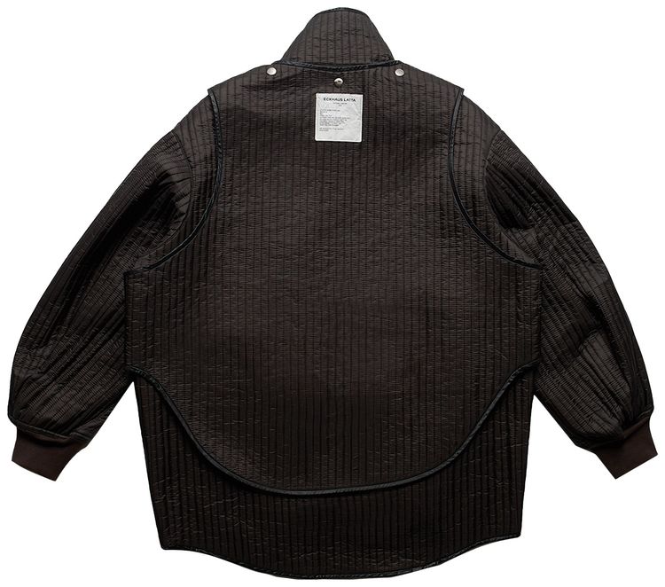 Eckhaus Latta Line Jacket Black