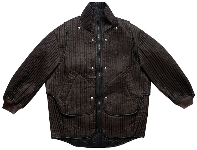 Eckhaus Latta Line Jacket Black