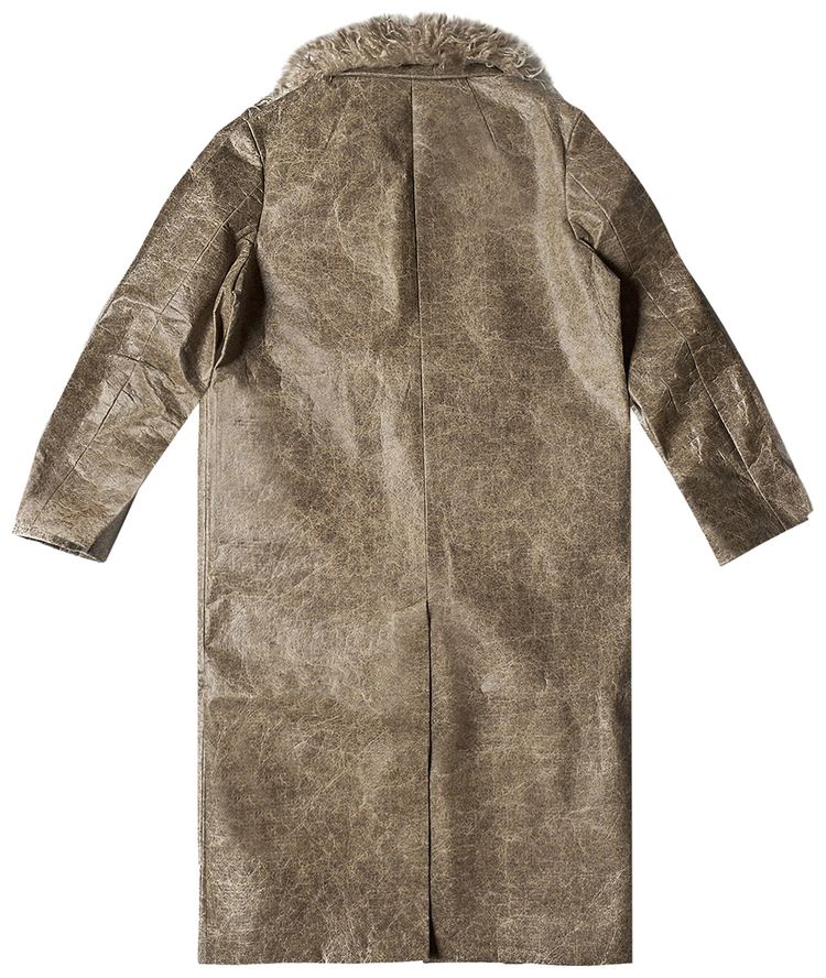 Eckhaus Latta Fond Coat Natural