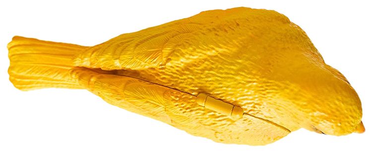 JW Anderson Canary Clutch Bags Yellow