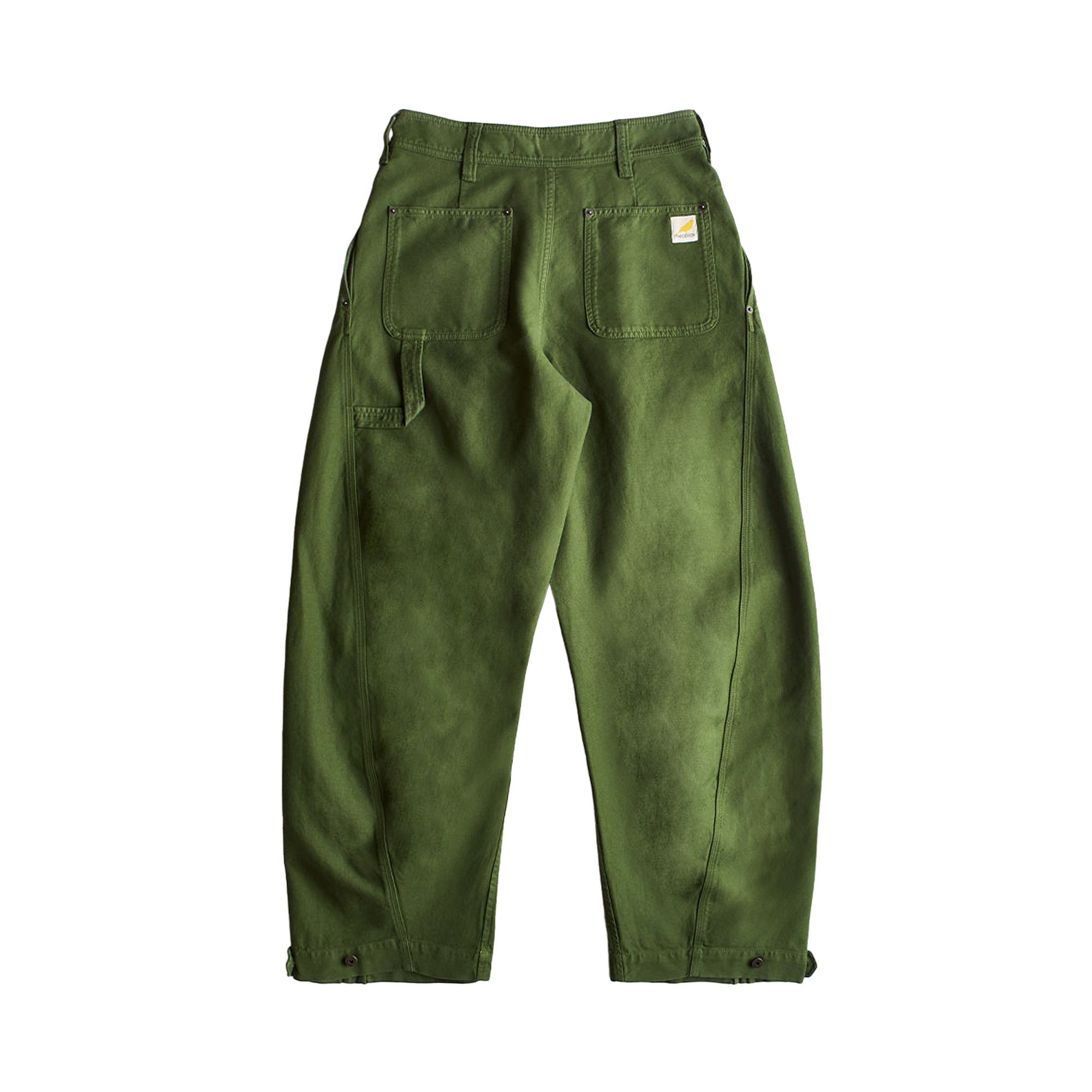 Buy JW Anderson Twisted Seam Trousers 'Green' - TR0381 PG1587 591