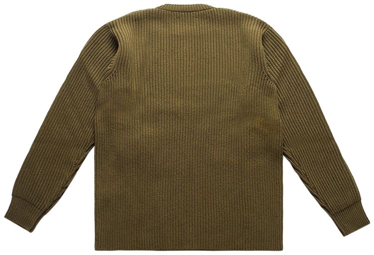 Jil Sander Cableknit Sweater Green