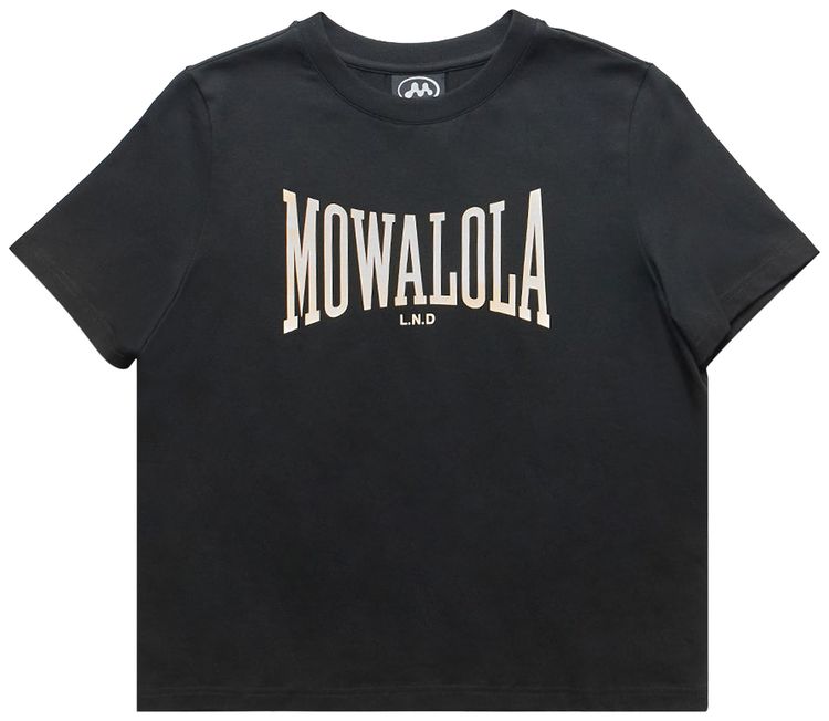 Mowalola Sweat Tee Black