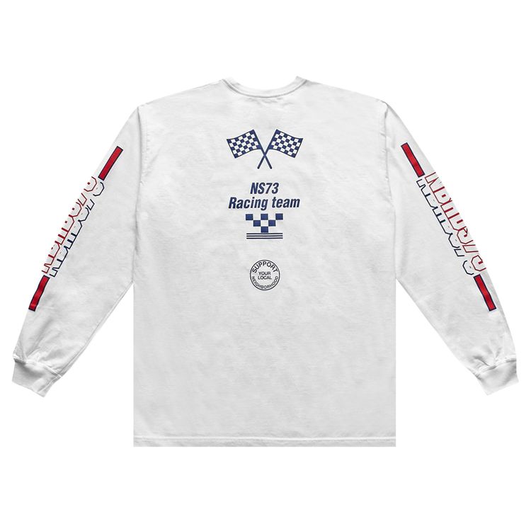 Neighborhood x Super73 Long Sleeve Tee White