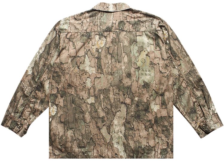 Neighborhood Camo Fatigue Jacket Green
