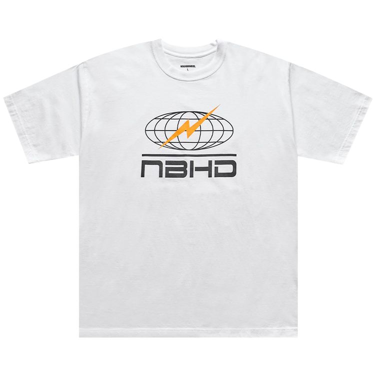 Neighborhood Short Sleeve Tee 10 White