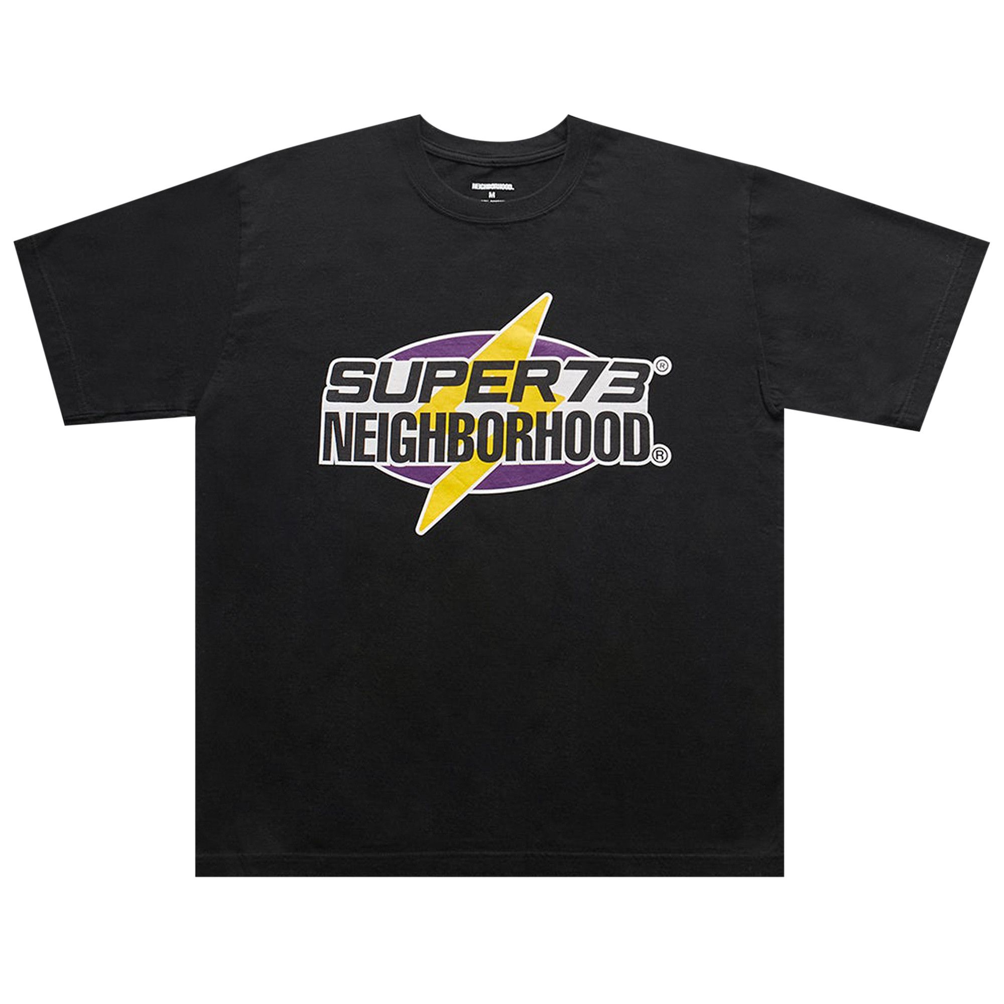Buy Neighborhood x Super73 Short-Sleeve Tee 'Black' - 241PCYSN
