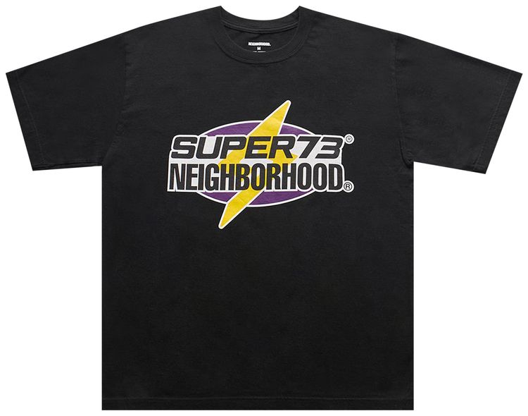 Neighborhood x Super73 Short Sleeve Tee Black