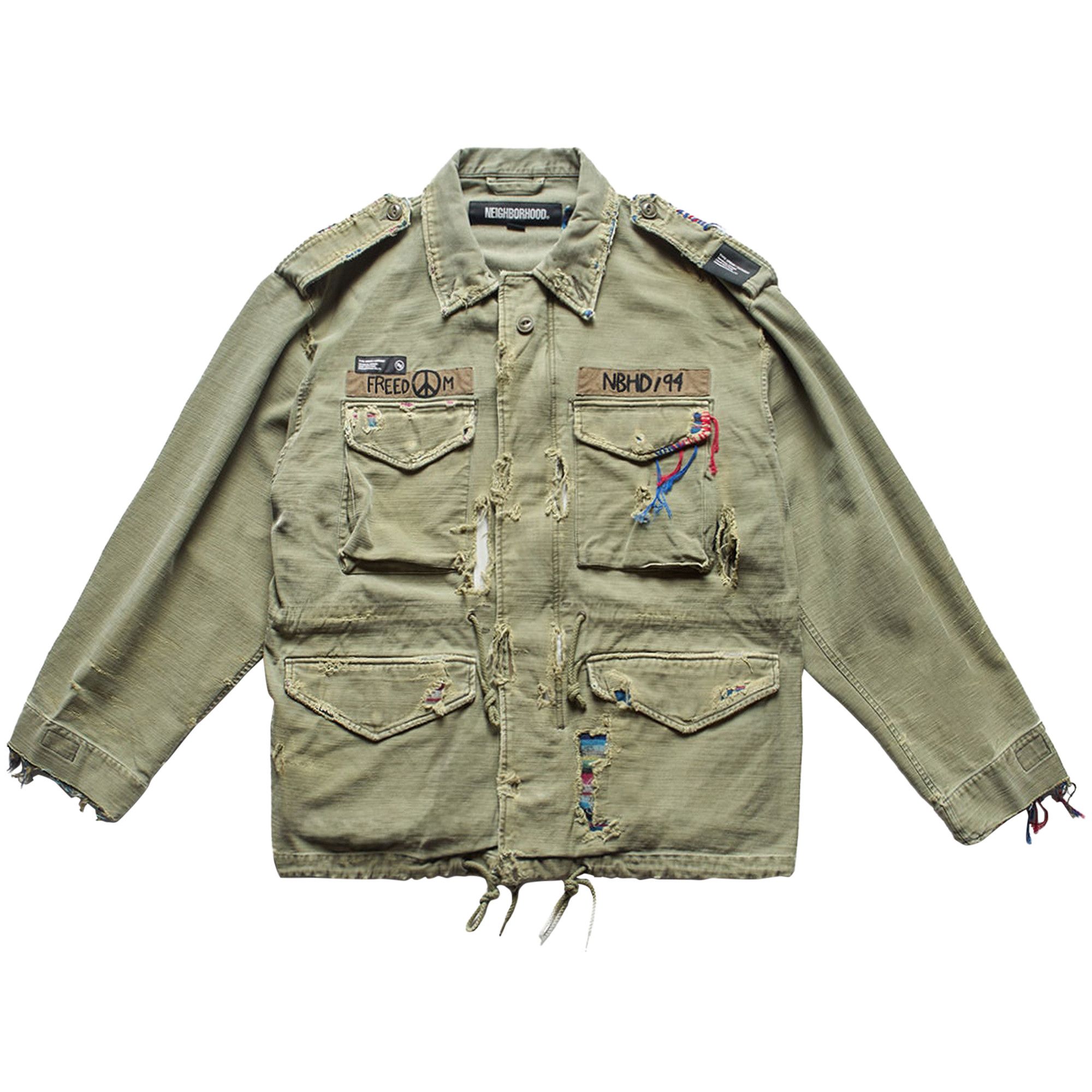 Buy Neighborhood Savage M-51 Jacket 'Green' - 241SPNH JKM06 GREE