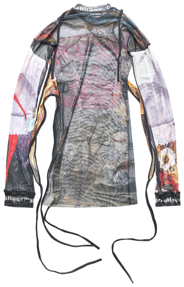Ottolinger Mesh Deconstructed Long Sleeve Multicolor