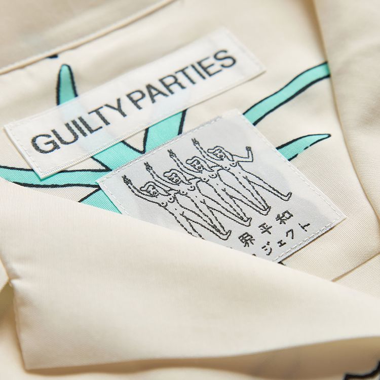 Wacko Maria Hawaiian Short Sleeve Shirt Type 8 White