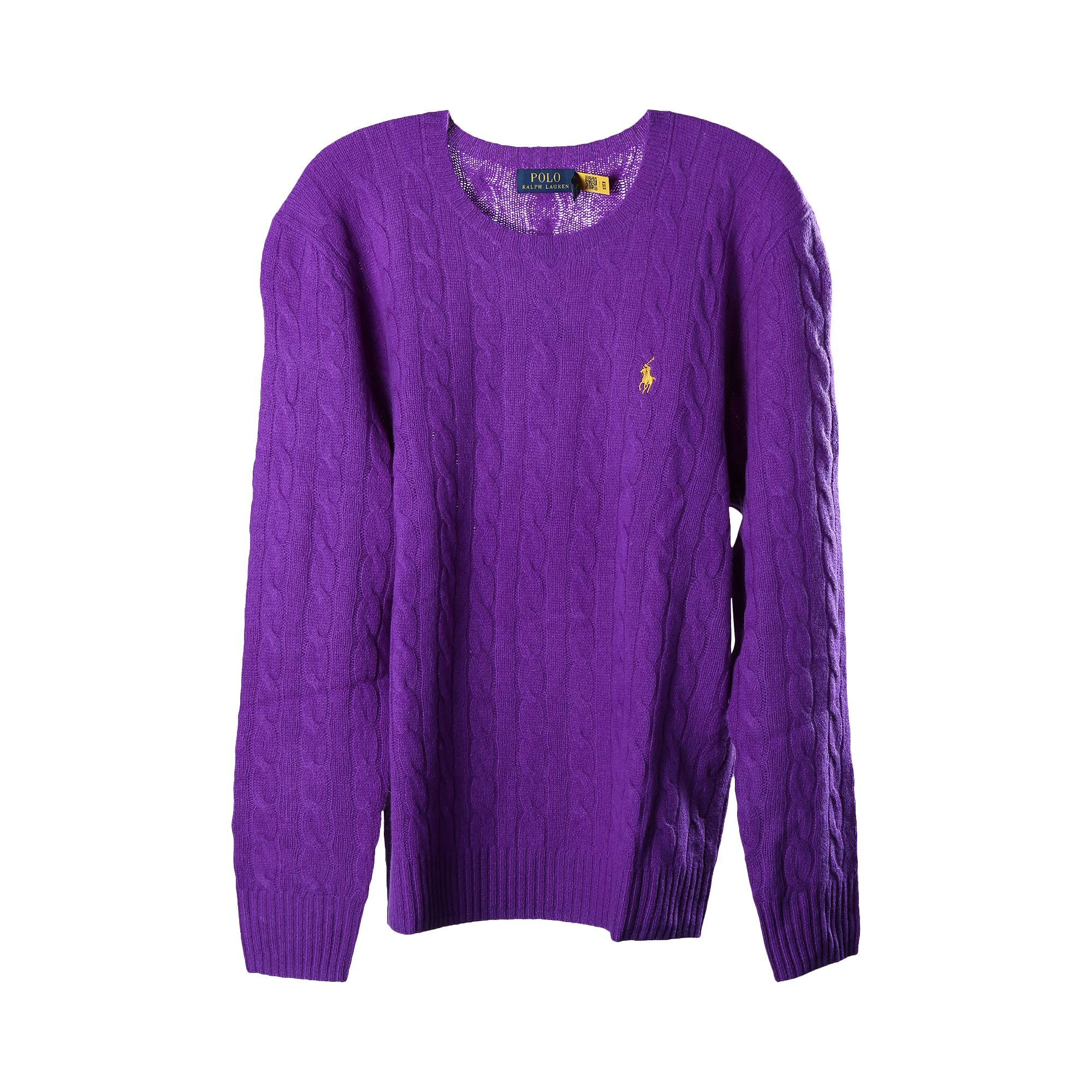 Size l Polo Ralph Lauren Classics Wool Jumper Valor Purple