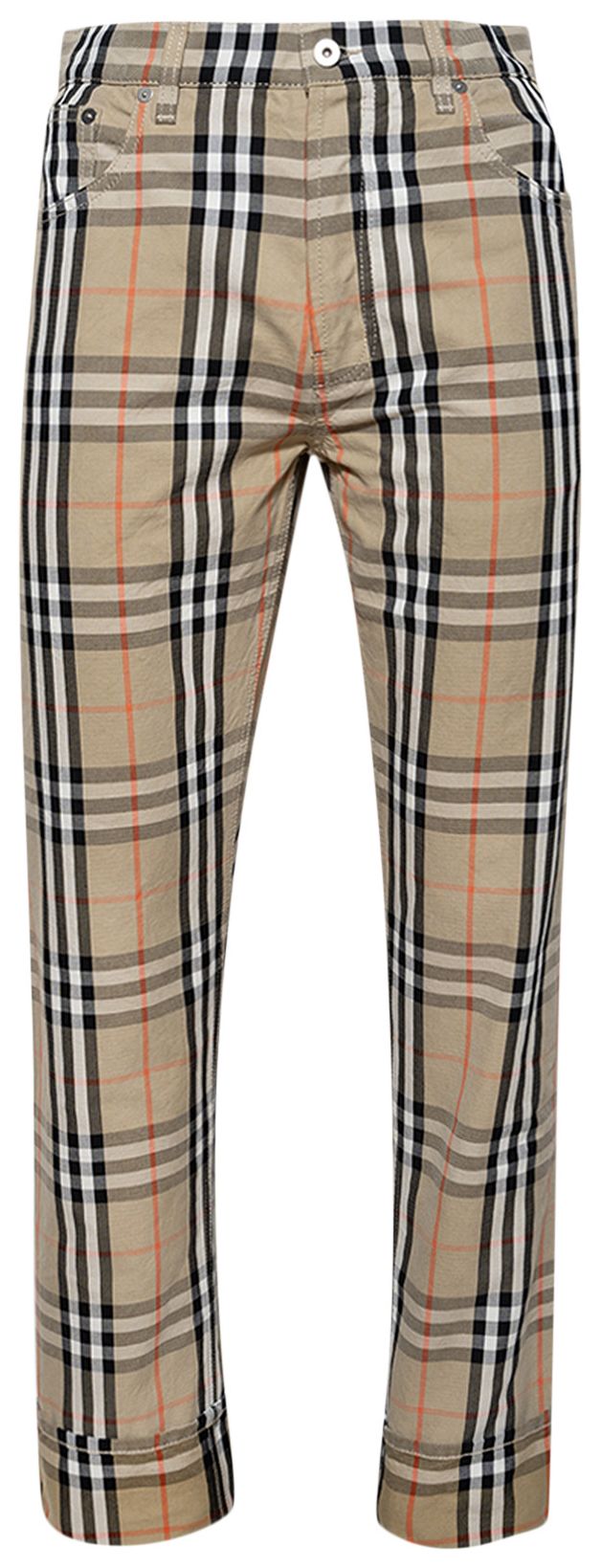 Burberry Check Pants Sand