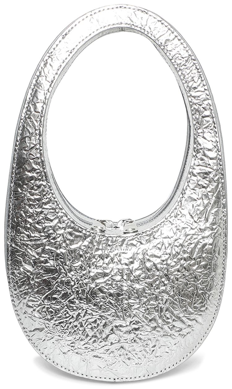 Coperni Foil Mini Swipe Bag Silver