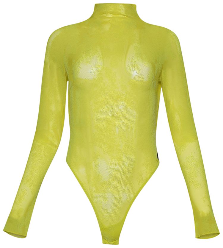 Diesel x SAVAGE x FENTY Long Sleeve Bodysuit Yellow