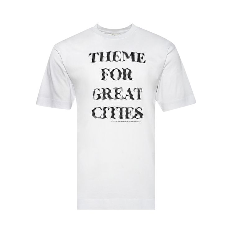 Dries Van Noten Theme Song Tee White