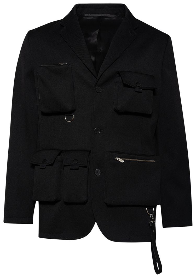 Lanvin Multi Pockets Jacket Black