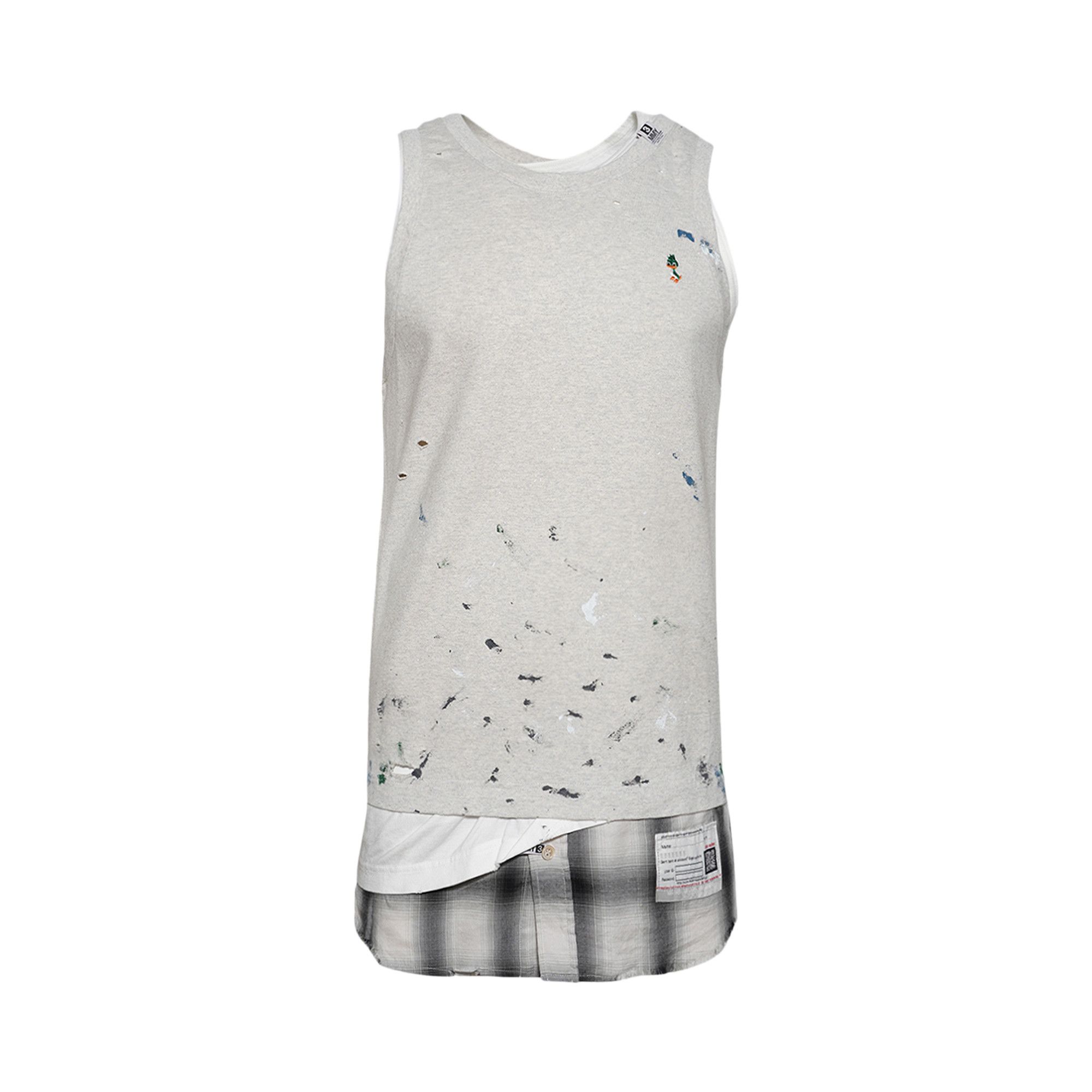 Buy Maison Mihara Yasuhiro Triple Layered Tee 'White