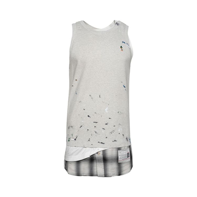 Maison Mihara Yasuhiro Triple Layered Tee White