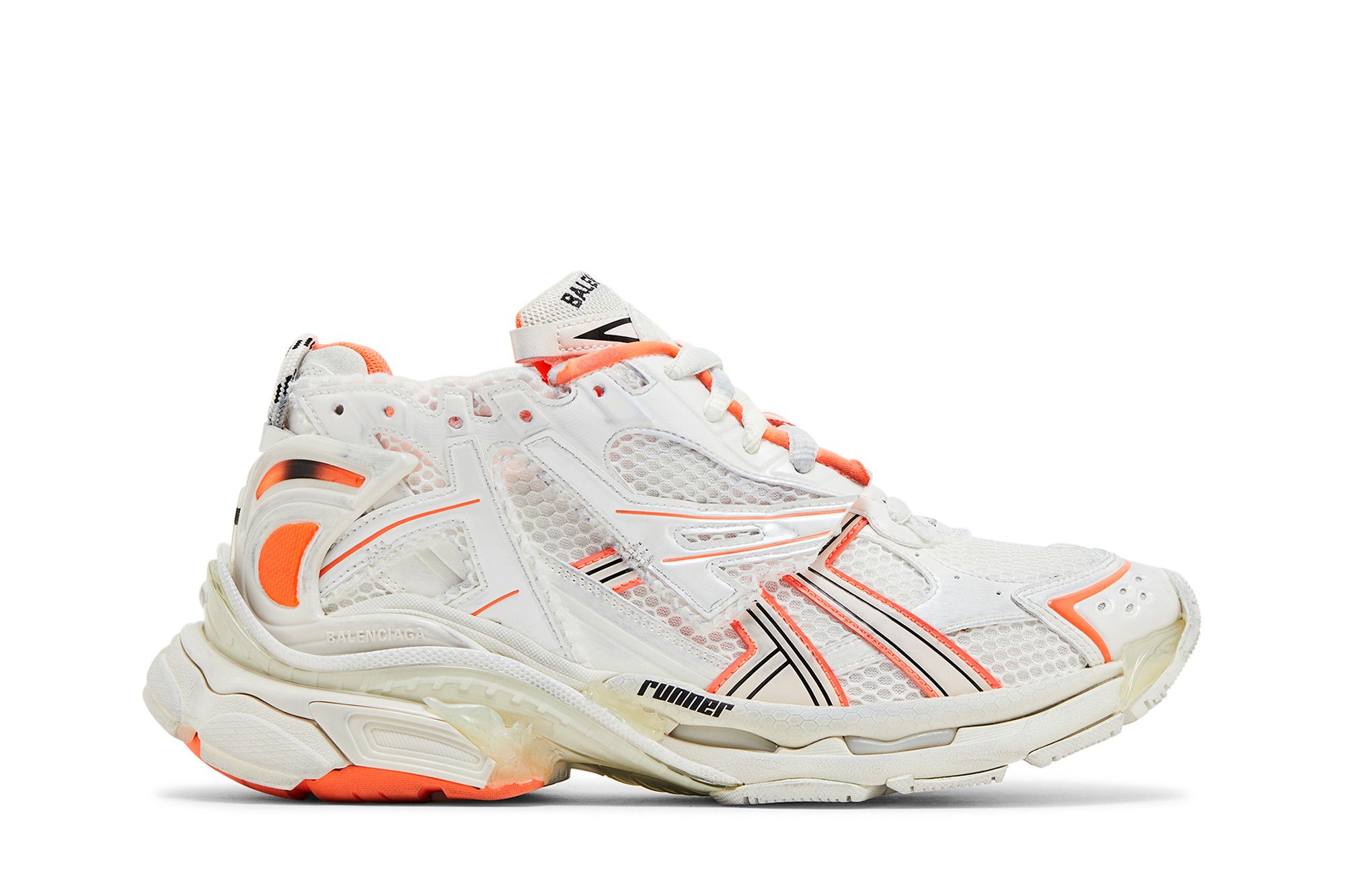 Orange balenciaga runners deals